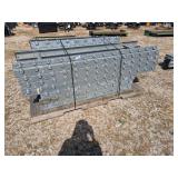 (8) Pieces Aluminum Rollers -shorter