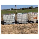(3) 275gal. Totes