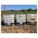 (3) 275gal. Totes