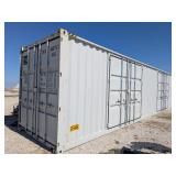 NEW 40ft Shipping Container with Side Doors