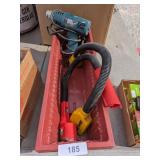 (2) Planters, B&D Heat Gun, Lights