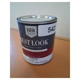 1 Pint Exterior 100% Acrylic Latex Flat Paint