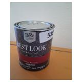1 Pint Exterior 100% Acrylic Latex Flat Paint
