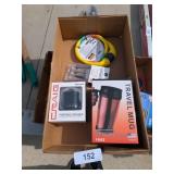 Portable Speaker, Bike Lock, Earbuds, Travel Mug