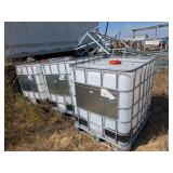 (3) 275gal. Totes