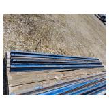 Blue Steel Metal Bracing Pieces