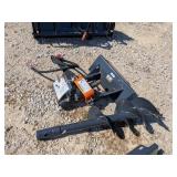 Wolverine Mini Skid Steer Auger Drive & Bit