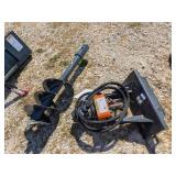 Wolverine Mini Skid Steer Auger Drive & Bit