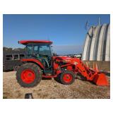Kubota L4060 HST Tractor w/ Cab, LA805 Loader, +