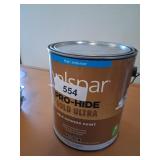 (1) gal. Valspar Interior Flat Self Priming Paint