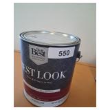 (1) gal. Best Look Paint  Interior Flat Enamel