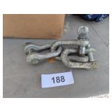(3) Robur 26 Clevises