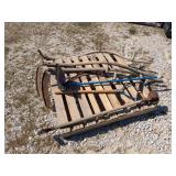 (4) Vintage Hand Scythes & Hand Roller