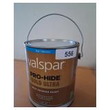 (1) gal. Valspar Interior Flat Self Priming Paint
