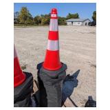 (~28) Safety Cones - 30" tall