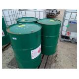 (3) 55 gal. Metal Drums / Barrels