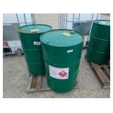 (2) 55 gal. Metal Drums / Barrels