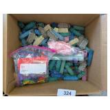 Assorted Salon Brush Rollers, Picks & Clips Assorted Salon Brush Rollers, Picks & Clips