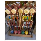 Vintage Croquet Set Vintage Croquet Set
