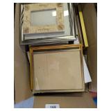 Large Box of Picture Frames Large Box of Picture Frames