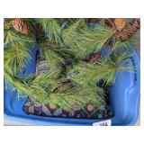 Christmas Throws, Pillow & Lighted Greenery Christmas Throws, Pillow & Lighted Greenery