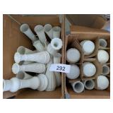 Milk Glass & White Vases Milk Glass & White Vases