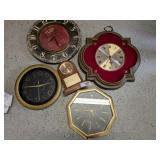 Assortment of Clocks Assortment of Clocks