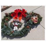 (3) Christmas Wreaths (3) Christmas Wreaths