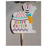 Plywood Easter Bunny Yard Decor Plywood Easter Bunny Yard Decor
