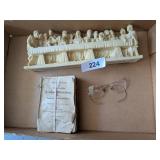 Last Supper Three Dimensional Decor, + Last Supper Three Dimensional Decor, +