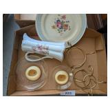 Floral Pitcher Made in West Germany, + Floral Pitcher Made in West Germany, +