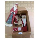 Wood Santa & Christmas Decor Wood Santa & Christmas Decor