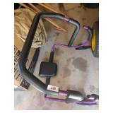 Exerciser w/ Vintage Wood Crutches Exerciser w/ Vintage Wood Crutches