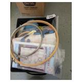Cross Stitch & Embroidery Kits, Hoops, Some Yarn, Cross Stitch & Embroidery Kits, Hoops, Some Yarn,