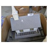 Black Rubber Fish Pond Liner & Church Bird Feeder Black Rubber Fish Pond Liner & Church Bird Feeder
