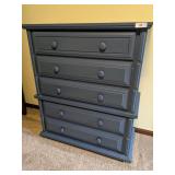 Chest of Drawers (painted Marina Blue) Chest of Drawers (painted Marina Blue)