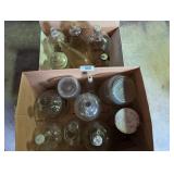 (6) One Gallon Glass Jugs + Other Jugs & Jars
