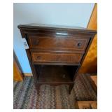 Small Vintage Drop Front Cabinet