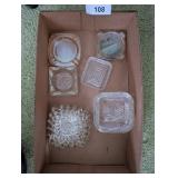 Vintage Ashtrays & Refrigerator Dish