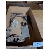 Sad Iron, Brackets, Shucking Peg, +