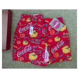 (2) NWT Med Coca-Cola Boxers