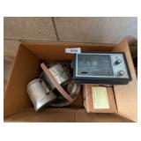 GE Clock Radio, Vintage Coffee Pot & Other