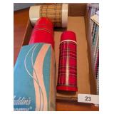 (3) Vintage Thermoses