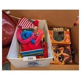 Vintage Halloween Mask, Costume Clothing &