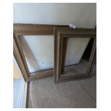 (2) Large Antique Frames & Other