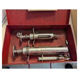 Vintage Metal Box Kit w/ Livestock Metal Syringes