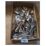 Box of Assorted Flatware
