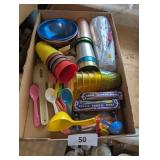 Bascal Aluminum Bowls, Cups & Other Vintage Items