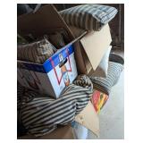 Large Quantity of Feather Pillows &