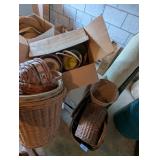 Picnic Basket & Lots of Other Baskets